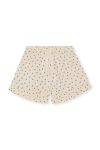 Дитячі бавовняні шорти Konges Sl?jd колір бежевий візерунок (3177131)