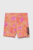 Дитячі шорти Vans ROSE CAMO PRINT LEGGING CYCLAMEN колір помаранчевий візерунок