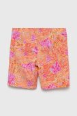 Дитячі шорти Vans ROSE CAMO PRINT LEGGING CYCLAMEN колір помаранчевий візерунок