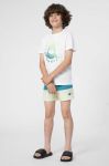 Дитячі шорти 4F M019 візерунок колір блакитний (3280582)