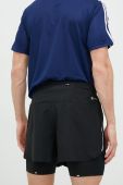 Шорти для бігу adidas Performance Designed for Running чоловічі колір чорний