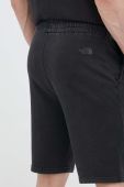 Бавовняні шорти The North Face колір чорний (3229536)