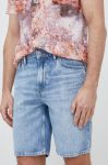 Джинсові шорти Guess чоловічі колір блакитний (3083327)