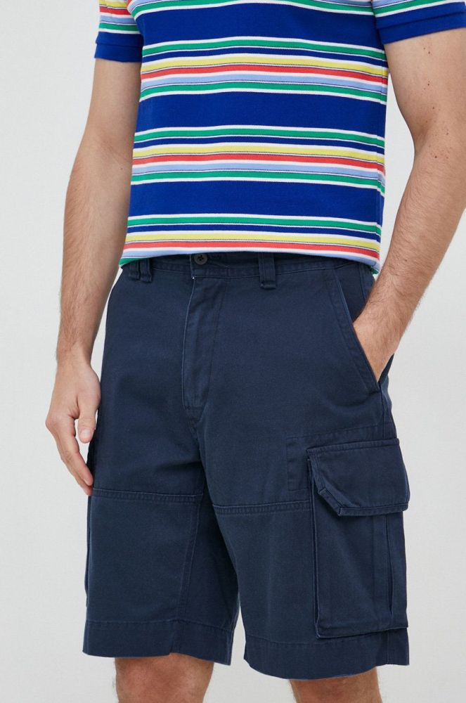 Бавовняні шорти Polo Ralph Lauren чоловічі колір синій