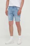 Джинсові шорти Sisley чоловічі колір блакитний (3311103)