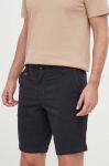 Шорти BOSS BOSS ORANGE чоловічі колір чорний