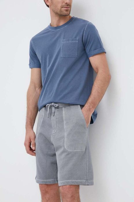 Бавовняні шорти Joop! колір сірий (3155267)