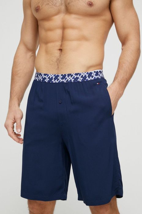 Шорти лаунж Tommy Hilfiger колір синій (3148551)