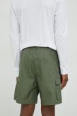 Бавовняні шорти Samsoe Samsoe колір зелений
