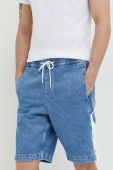 Джинсові шорти Tommy Jeans чоловічі колір блакитний (2975714)