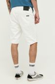 Джинсові шорти Superdry чоловічі колір білий (3163765)