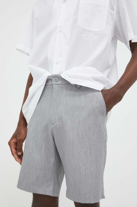 Шорти Les Deux чоловічі колір сірий меланж (3151748)