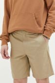 Бавовняні шорти Dickies колір бежевий DK0A4XESKHK1-KHAKI