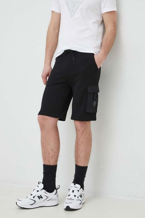 Бавовняні шорти North Sails колір чорний