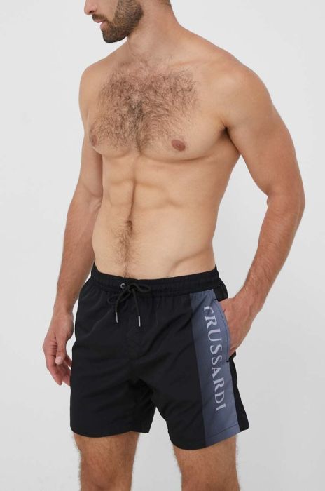 Купальні шорти Trussardi колір чорний (3285888)