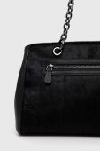 Шкіряна сумочка Guess колір чорний (2896975)