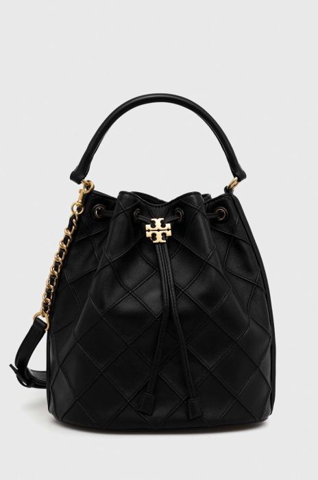 Шкіряна сумочка Tory Burch колір чорний (2871255)