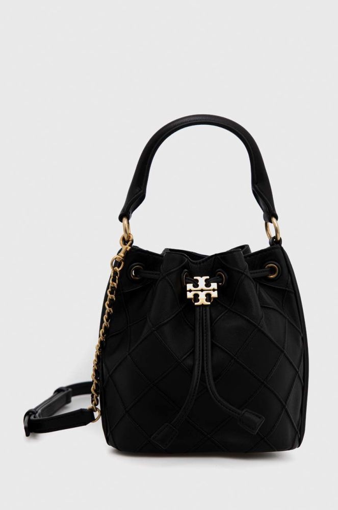 Шкіряна сумочка Tory Burch колір чорний (2924125)