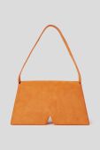 Замшева сумочка Karl Lagerfeld колір помаранчевий