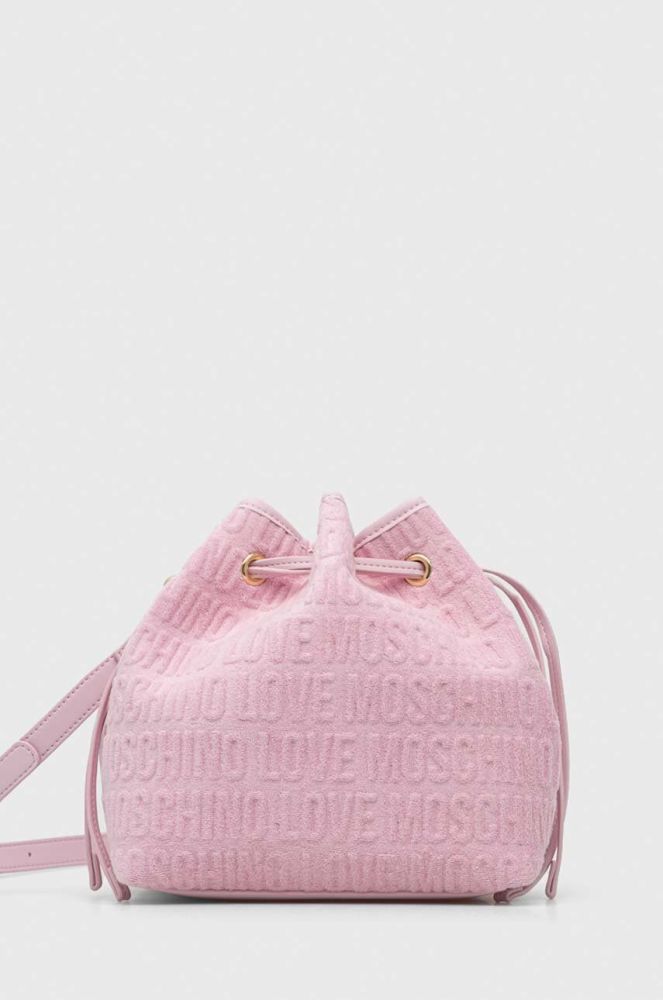 Сумочка Love Moschino колір рожевий (3118041)