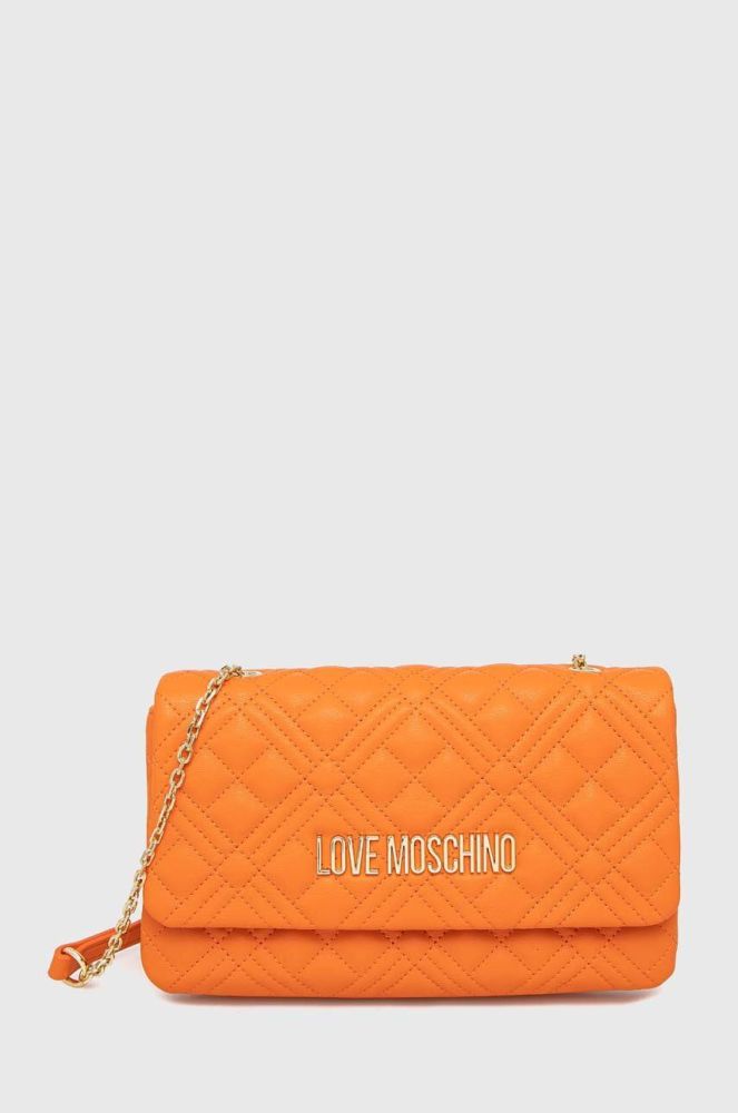 Сумочка Love Moschino колір помаранчевий (3141231)