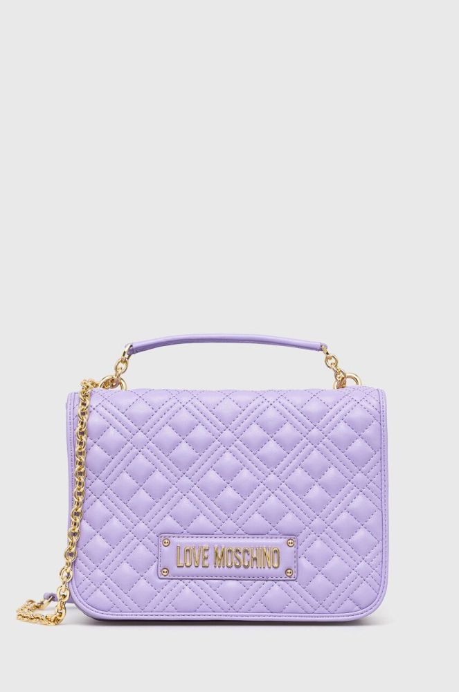 Сумочка Love Moschino колір фіолетовий (3118083)