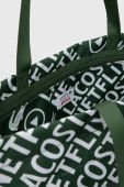 Сумочка Lacoste x Netflix колір зелений