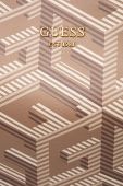 Сумочка Guess колір бежевий (3099645)