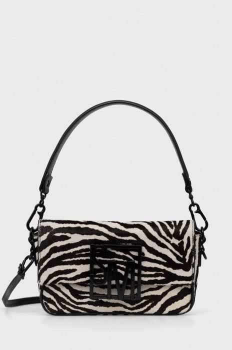 Шкіряна сумочка Steve Madden Bgenuine колір чорний