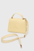 Шкіряна сумочка Pinko колір жовтий (3448037)