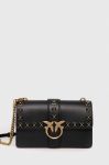 Шкіряна сумочка Pinko колір чорний (3208020)