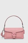 Шкіряна сумочка Coach колір рожевий (2975735)