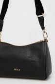 Шкіряна сумочка Furla Primula колір чорний