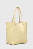 Шкіряна сумочка Marc O'Polo колір жовтий