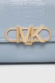 Шкіряна сумочка MICHAEL Michael Kors колір блакитний (3145354)