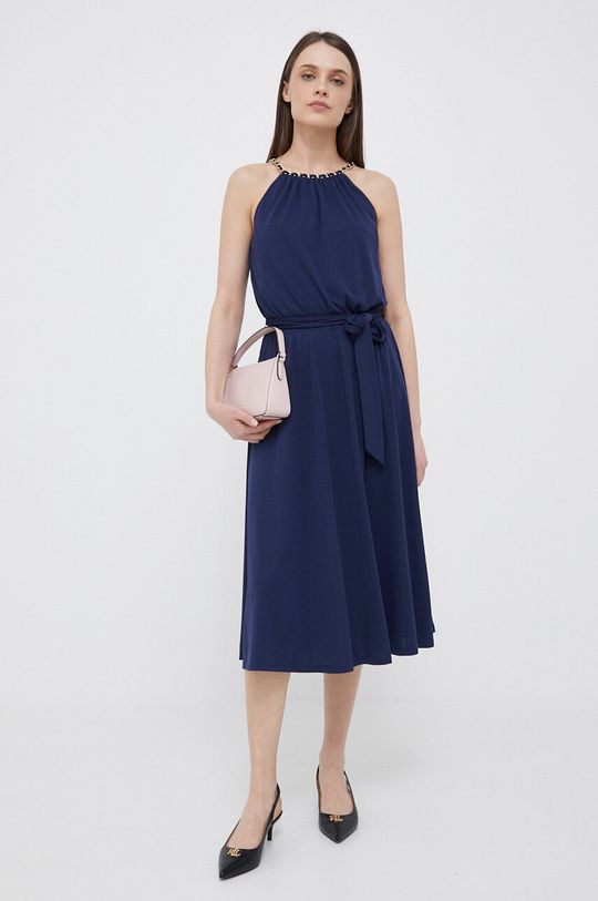 Шкіряна сумочка Dkny колір рожевий (3163804)