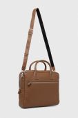 Шкіряна сумка для ноутбука Tiger Of Sweden колір коричневий