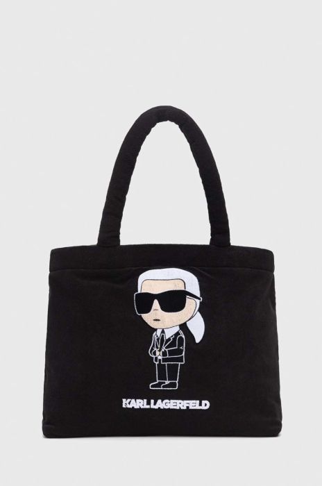 Сумочка Karl Lagerfeld колір чорний (2918329)
