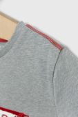 Дитяча футболка Guess колір сірий з аплікацією (2898291)