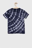 Дитяча бавовняна футболка Guess колір синій візерунок (3133411)
