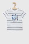Дитяча бавовняна футболка Mayoral візерунок колір блакитний (2940476)