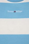 Дитяча футболка Tommy Hilfiger візерунок колір блакитний