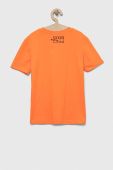 Дитяча футболка Birba&Trybeyond колір помаранчевий з принтом (3221458)