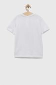 Дитяча бавовняна футболка Birba&Trybeyond колір білий з принтом (3218658)