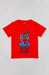 Дитяча бавовняна футболка zippy X Spiderman колір червоний з принтом