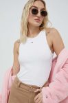 Топ Tommy Jeans жіночий колір білий (2835177)