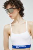 Бюстгальтер Karl Lagerfeld Jeans жіночий колір білий