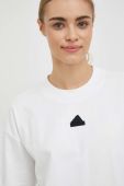 Бавовняна футболка adidas колір білий (2897179)