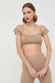 Топ Patrizia Pepe жіночий колір бежевий (2857150)