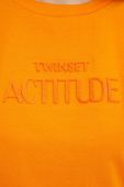 Футболка Twinset жіночий колір помаранчевий